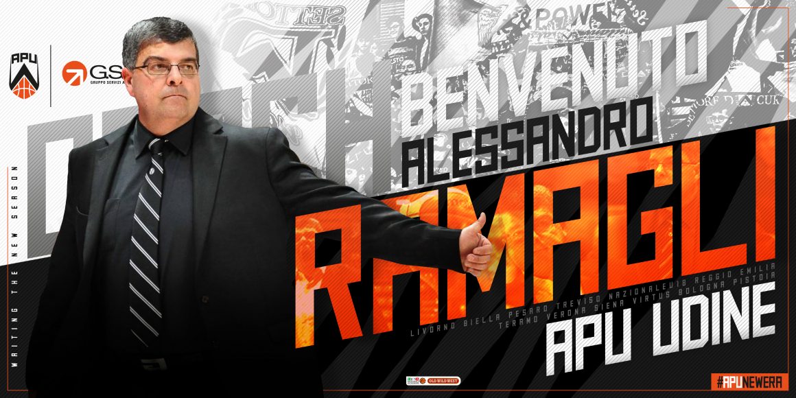 Alessandro Ramagli è il nuovo coach dell’Apu Gsa!