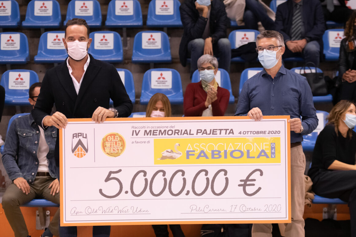 Donati cinquemila euro all’Associazione Fabiola di Udine