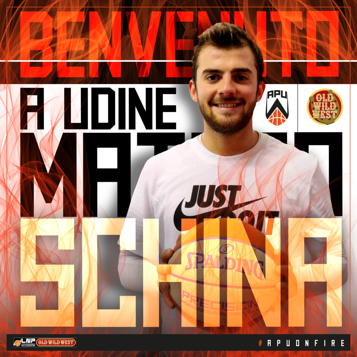 Un altro Under per l’Apu Old Wild West Udine: Matteo Schina