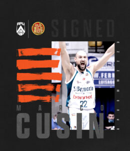 Il secondo acquisto dell’Apu OWW Udine è un altro friulano: benvenuto Marco Cusin!