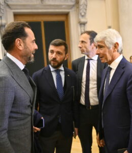 PalaCarnera 4.0: presentati gli sviluppi del progetto alla presenza del Ministro dello Sport Andrea Abodi e il Presidente della Regione Massimiliano Fedriga