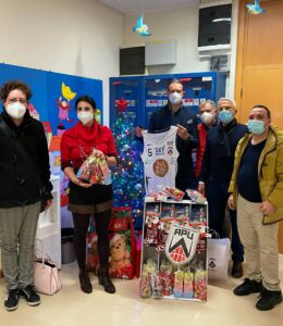 L’Apu a sostegno dell’Associazione Diritti del Malato ODV: il Brand Ambassador Michele Antonutti in visita al reparto pediatrico dell’Ospedale di Udine